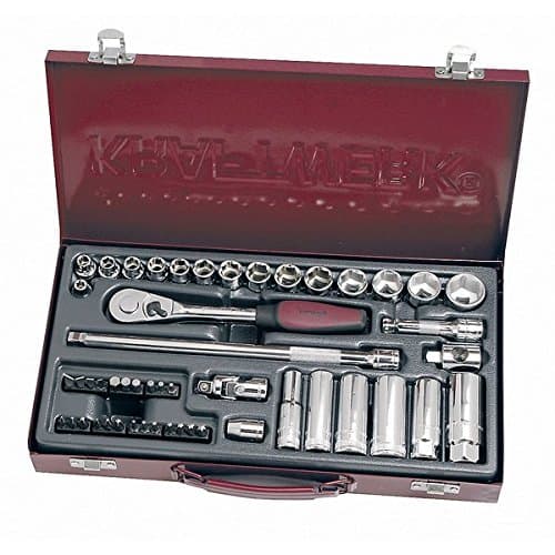 Coffret Kraftwerk 2013 Metallic | 50 Pièces | Douilles 3/8" Chrome-Vanadium
