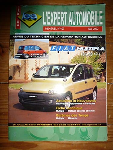 Revue Technique Automobile Expert N°407 - Fiat Multipla (99-10) Essence/Diesel