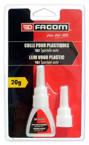 Adhésif Cyanoacrylate FACOM 006086 - Fixation Haute Résistance Plastiques 20g