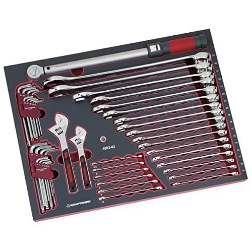 Module Kraftwerk 4902-02 EVA 45 pcs : Clés Mixtes, Mâles et Dynamométrique