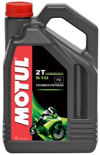 Motul 510 2T Technosynthese® - Lubrifiant Haute Performance JASO FD - 4L