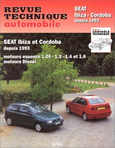 RTA 567.2 Seat Ibiza/Cordoba (93-02) - Étude Technique Essence & Diesel