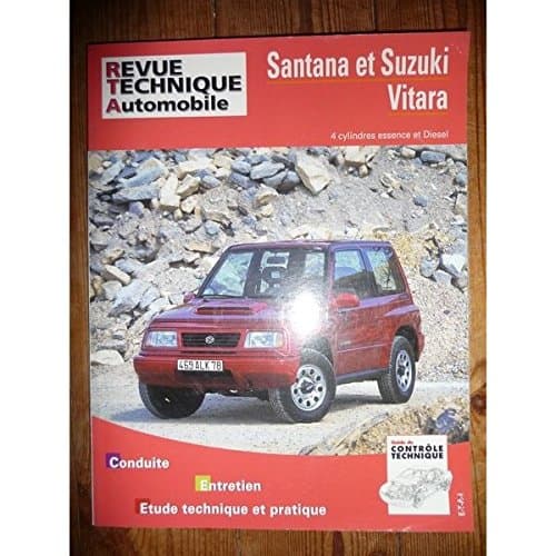 Revue Technique RTA 553.3 - Suzuki & Santana Vitara 4 Cyl. Essence et Diesel