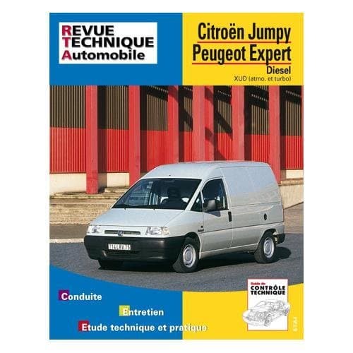 Revue Technique RTA 0590.1 - Citroën Jumpy / Peugeot Expert / Fiat Scudo 1.9D