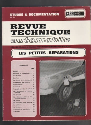 Guide Technique : Maîtrise des Petites Réparations de Carrosserie - Normes AFNOR