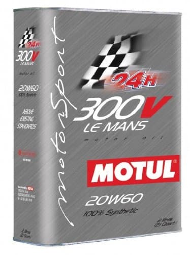 Motul 300V Le Mans 20W60 - Huile de Compétition 100% Synthèse - Technologie Ester Core