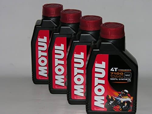 Motul 7100 10W40 - Pack 4L - Lubrifiant 100% Synthèse Ester - JASO MA2 / API SN