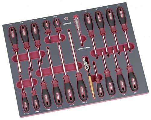 Module Kraftwerk 4902-04 EVA 21 pcs - Tournevis et Taraudage Acier Cr-V/S2