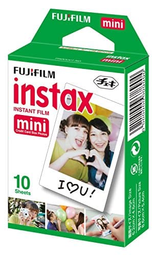 Fujifilm Instax Mini Film - Émulsion Argentique ISO 800 - Format 54x86mm