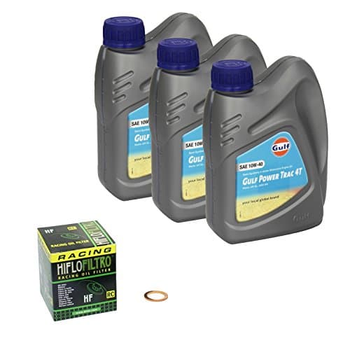 Kit Vidange Expert Gulf Power Trac 10W-40 pour Yamaha XJ 600 N (94-97)