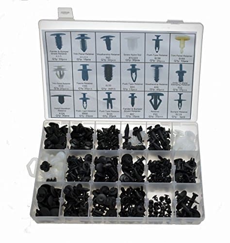 Coffret Sunreek 415 pcs Clips de Fixation Automobile Ford - Nylon PA66 OEM