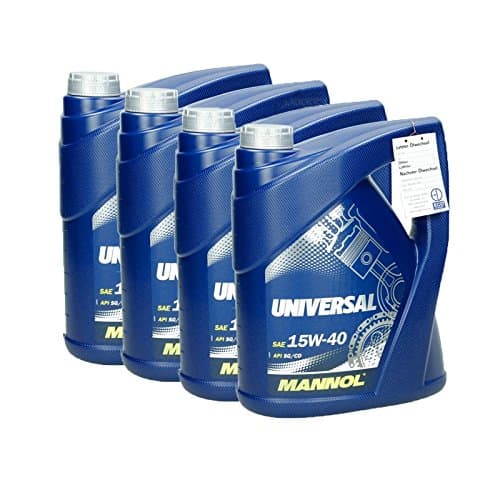 Pack 20L Huile MANNOL 15W-40 Universal API SL/CF - Minérale Haute Pureté
