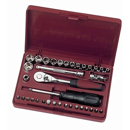 Coffret Kraftwerk 3005 - 36 Outils 1/4" - Chrome-Vanadium - DIN 3124 / ISO 2725