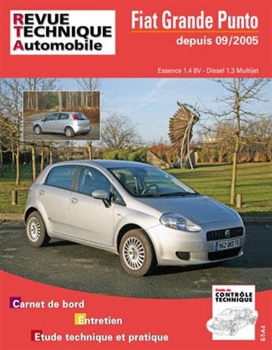 RTA Fiat Grande Punto III (09/2005+) - Moteurs 1.4i 8V & 1.3 JTD 75/90 - RRTAB0704