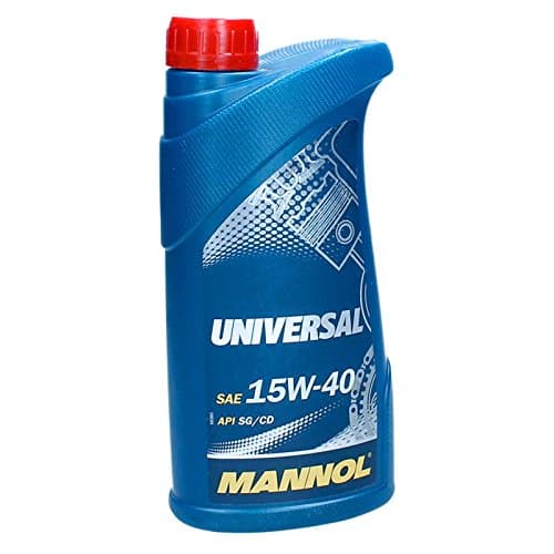 Huile Moteur Minérale MANNOL Universal 15W-40 | API SL/CF | 1 Litre