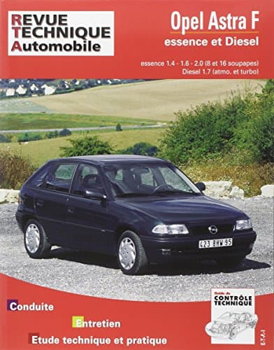 RTA 547.2 Opel Astra F (92-93) - Revue Technique Automobile Expert