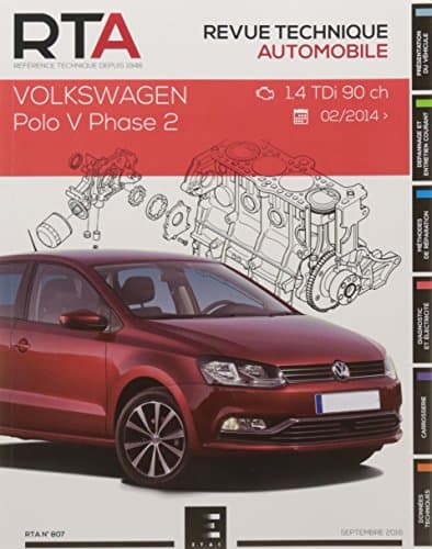 RTA 807 Volkswagen Polo V Phase 2 (02/2014+) - Moteur 1.4 TDI 90ch CUSB