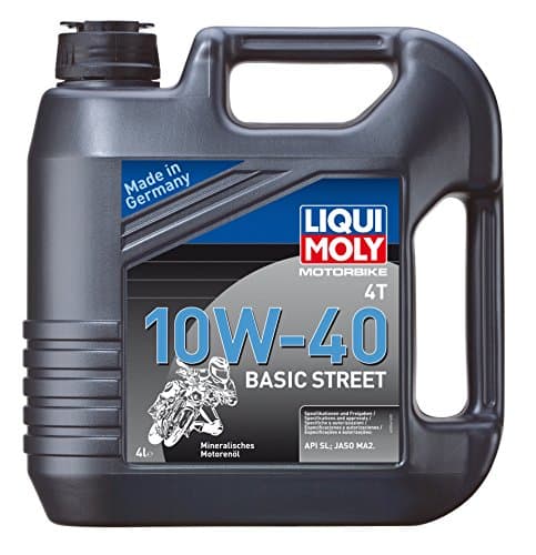 Huile Moto Liqui Moly 3046 Street 4T 10W-40 - Semi-Synthétique - JASO MA2 - 4L