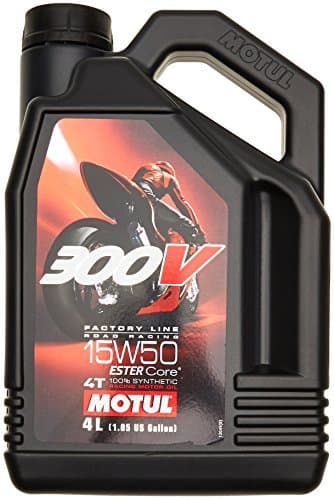 Motul 300V Factory Line Road Racing 15W50 - Lubrifiant 100% Synthèse Ester Core
