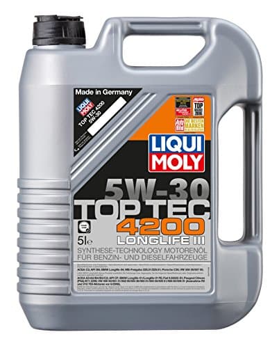 Liqui Moly Top Tec 4200 5W-30 - Huile HC-Synthèse Longlife III - 5L