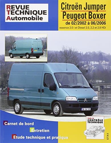 Revue Technique L'Expert Automobile RLEA 417 - Jumper II / Boxer II (2002-2006)