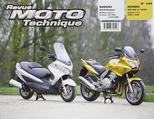 Revue Moto Technique RMT 149.1 - Honda CBF1000 (06-08) & Suzuki Burgman 125