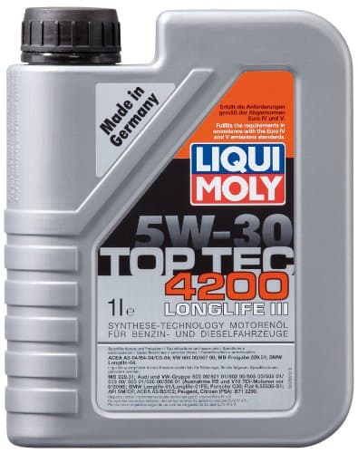 Liqui Moly Top Tec 4200 5W-30 | Huile Synthèse HC | Norme VW 504.00/507.00