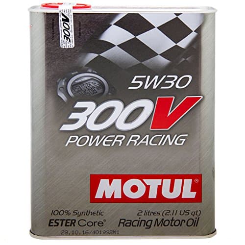 Lube Motul 300V Power Racing 5W30 - Technologie Ester Core - Bidon 2L