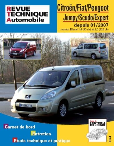 Revue Technique Automobile RTA B728.5 - Citroën Jumpy / Expert / Scudo II Diesel
