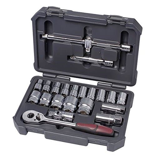 Coffret Kraftwerk Junior 1022 - 22 pcs Douilles 1/2" Acier Cr-V DIN 3124