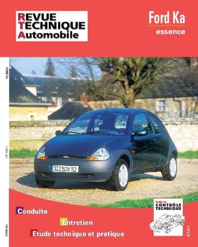 RTA 604.1 Ford Ka I (1996-2008) - Manuel Technique d'Atelier - Moteur 1.3i 8V