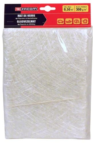 Mat de Verre FACOM 006047 - Renfort Composite 300g/m² - Réparation Carrosserie