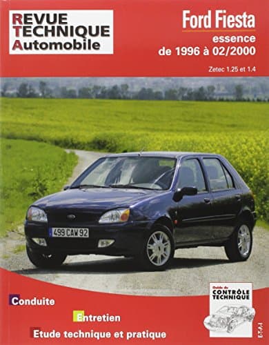 Revue Technique Automobile Ford Fiesta IV (95-02) - Moteurs Zetec 1.25/1.4 16V