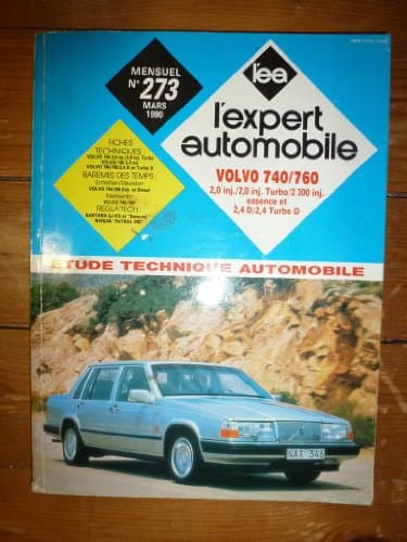 Revue Technique Expert Volvo 740/760 : Motorisations 2.0i, 2.3i & 2.4D/TD