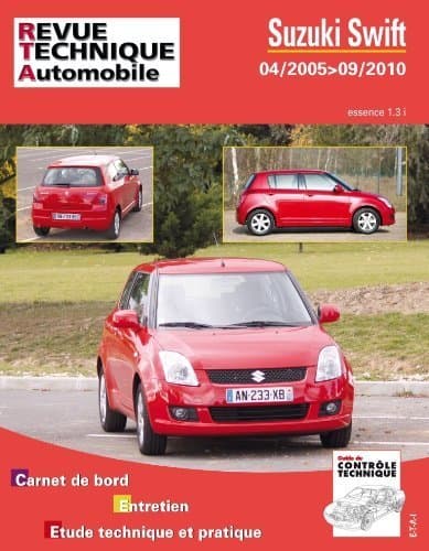 RTA Suzuki Swift IV (04/2005-09/2010) - Moteur M13A 1.3i VVT - Revue Technique
