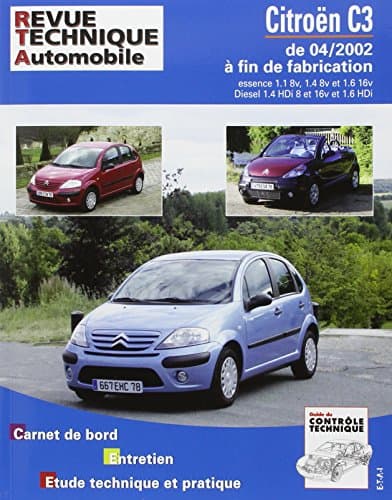 RTA 107.1 Citroën C3 I (2002-2010) - Revue Technique Automobile Expert