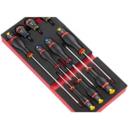 Module 10 Tournevis FACOM Protwist® Cruciformes PH/PZ - Plateau Mousse XL