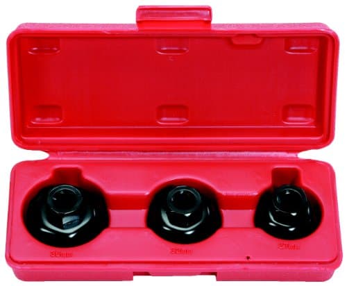 Coffret KS TOOLS 150.9365 - Set 3 Cloches Filtre à Huile - 3/8" - DIN 3120