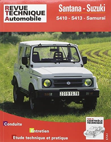 RTA 502.5 Suzuki & Santana SJ 410/413 (82-94) - Manuel Technique d'Atelier