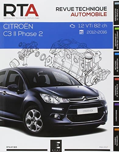 RTA 815 Citroën C3 II Ph.2 (2013-2016) - Moteur 1.2 VTi 82ch EB2/HMZ
