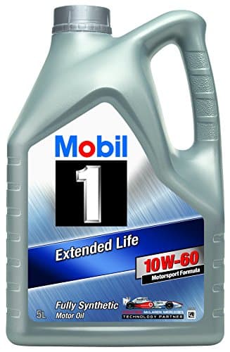 Huile Synthétique Mobil 1 Extended Life 10W-60 - 5L - API SN - ACEA A3/B4