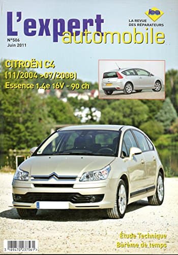 Revue Technique LEA506 Citroën C4 I 1.4i 16V (90ch) - Maintenance Expert