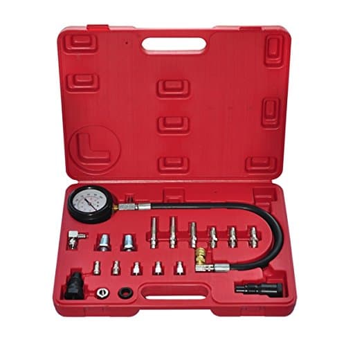 Coffret Testeur Compression Diesel 0-70 Bar - Manomètre ISO - 20 Pièces