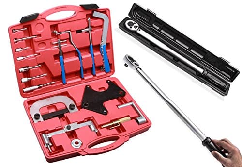 Kit Calage Distribution Renault/Volvo/Opel + Clé Dynamométrique 1/2" 20-200 Nm