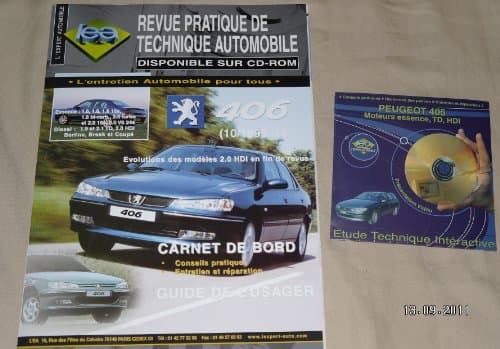 Revue Technique Peugeot 406 (1995-1999) - L'Expert Automobile n°363 + CD-ROM