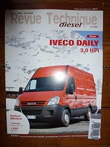 Revue Technique Diesel RTD0270D - Iveco Daily 3.0 HPi (F1CE0481F/H)