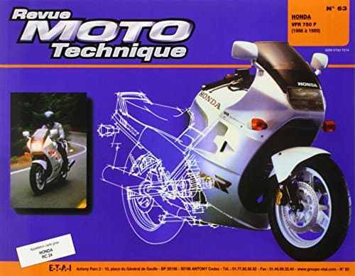 Revue Moto Technique RMT 63.2B - Honda VFR 750 F (1986-1989) - Éditions ETAI
