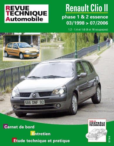 RTA ETAI 116.1 Renault Clio II Phase 1 & 2 Essence (1998-2006) - Expert Mécanique