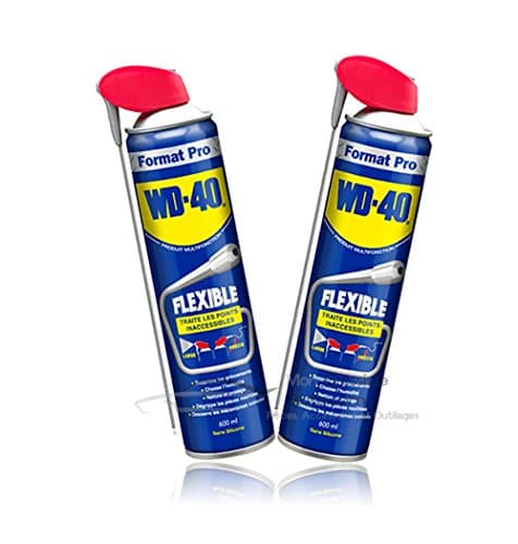 Pack de 2 WD-40 Specialist Flexible 600ml - Lubrifiant Multifonction ISO 9001