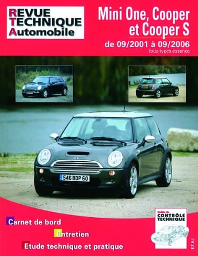 Revue Technique Automobile (RTA) B703 Mini One/Cooper 1.6 90-170ch